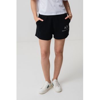 Pantaloni scurti din bumbac cu logo