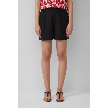 Pantaloni scurti relaxed-fit din amestec de in