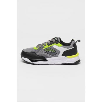 Pantofi sport din plasa si piele ecologica Beni Jr