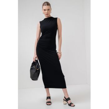 Rochie midi fara maneci Nef