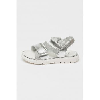 Sandale din piele cu velcro