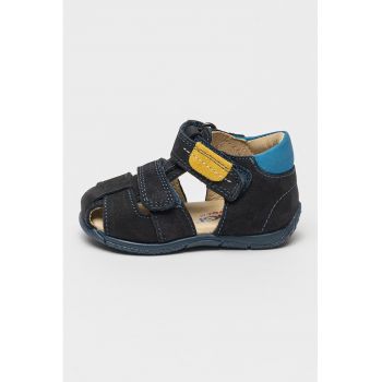 Sandale fisherman din piele intoarsa