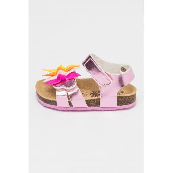 Sandale flatform cu velcro