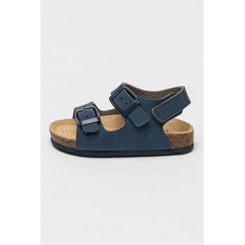 Sandale flatform din piele
