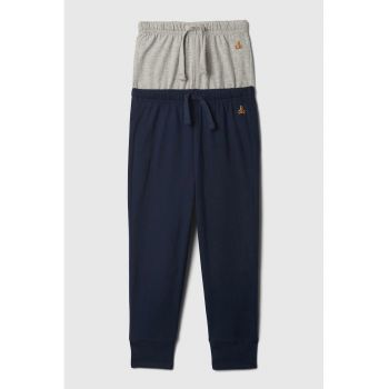 Set de pantaloni de trening din amestec de bumbac - 2 piese