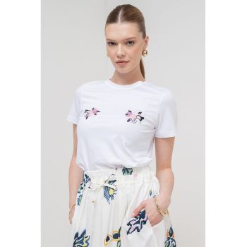 Tricou cu broderie Caucaso