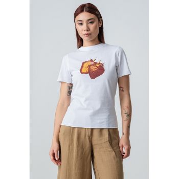 Tricou cu imprimeu fructat Duomo