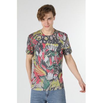 Tricou Cu Maneca Scurta De Barbati Multicolor Regular Fit8683197134516