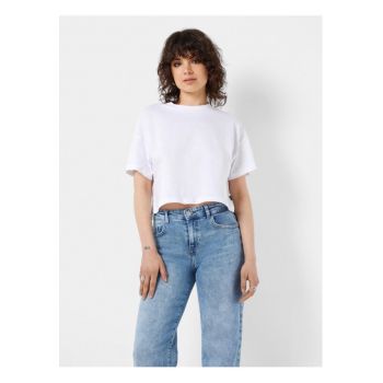 Tricou dama -  483326 - Alb - Bumbac -