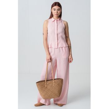Tricou de in cu nasturi