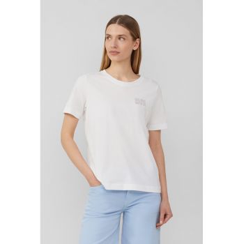 Tricou din bumbac cu imprimeu pe partea din spate