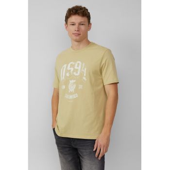 Tricou regular fit cu imprimeu text
