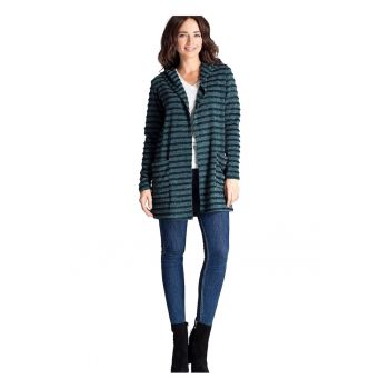 Cardigan dama 5902194 -  Poliester/Viscoza - Verde