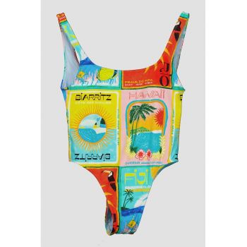 Costum de baie intreg cu model Atlas