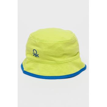 Palarie bucket cu model reversibil - Verde lime