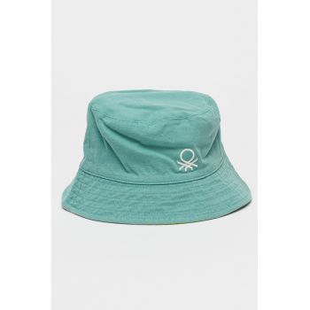 Palarie bucket cu model reversibil - Verde persan