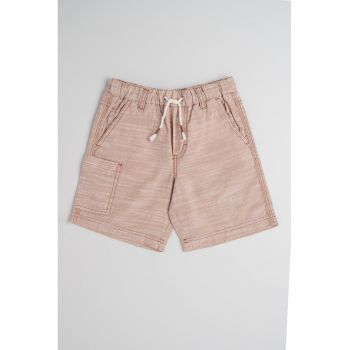 Pantaloni scurti cargo cu snur