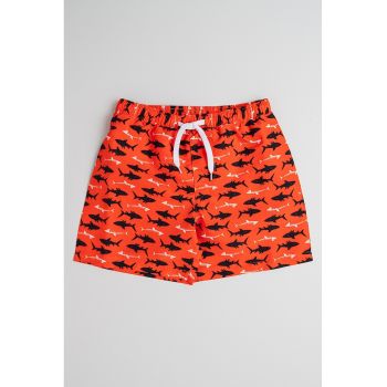Pantaloni scurti de baie cu buzunare laterale