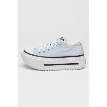Pantofi sport canvas cu platforma Lift Double