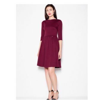Rochie de zi  rosie - casual - XL -