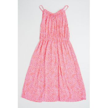 Rochie midi cu bretele multiple