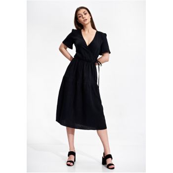 Rochie  model M872 - bumbac - negru