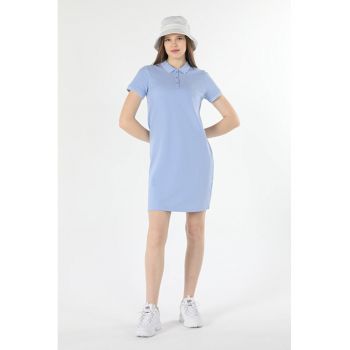 Rochie polo din amestec de bumbac