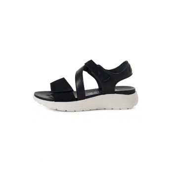 Sandale de piele cu velcro