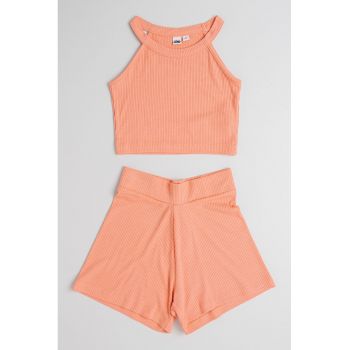 Set de top si pantaloni scurti - 2 piese
