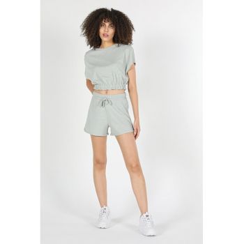 Short / Pantaloni Scurti De Dama-Verde Regular Fit