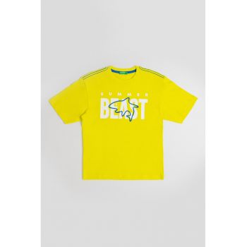Tricou de bumbac cu imprimeu