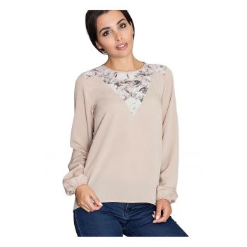 Bluza dama 5902 -  Poliester - Bej