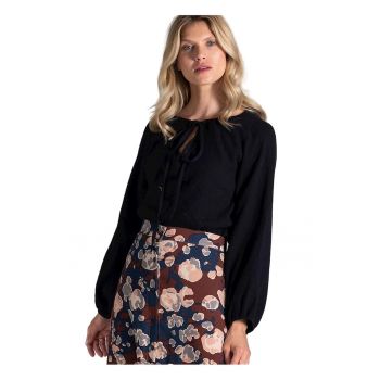 Bluza dama 59021 -  Bumbac - Negru