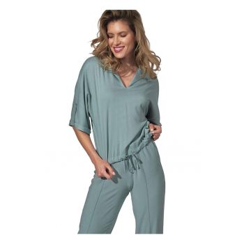 Bluza dama 90219 -  Viscoza/Poliester - Verde