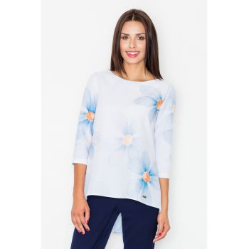 Bluza dama flori -  Poliester - Multicolor