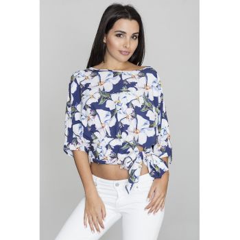 Bluza dama -  Poliester/Elastan - Multicolor -