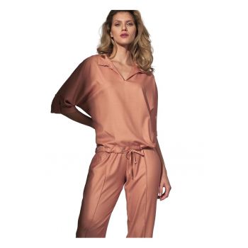 Bluza dama -  Viscoza/Poliester - Portocaliu