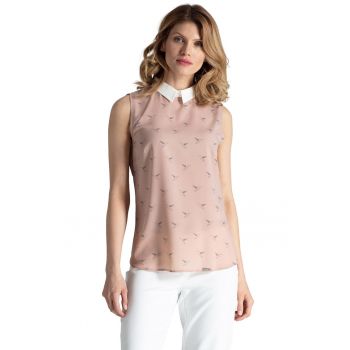 Bluza fara maneci M370 -  Poliester - Roz
