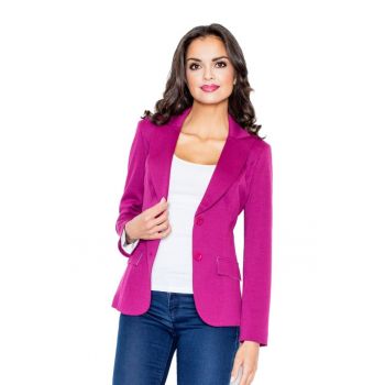 Jachetă formală pentru femei Henrik M085 fucsia