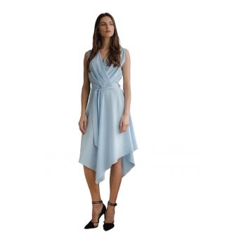 Rochie de cocktail 5902194381109 -  Poliester/Elastan - Albastru -