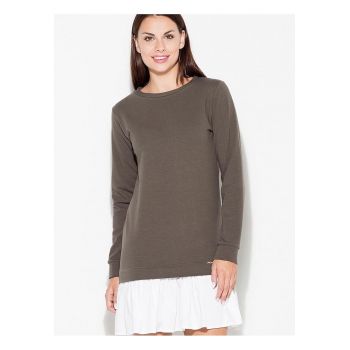 Rochie  de zi cu zi - maro - bumbac 95% - elastan 5%
