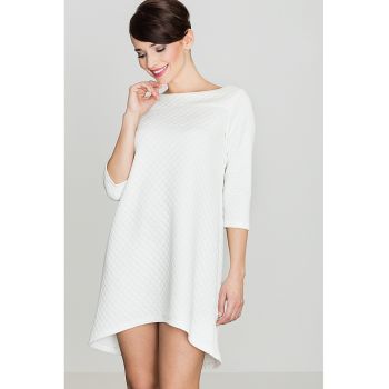 Rochie  K134 - ecru - poliester