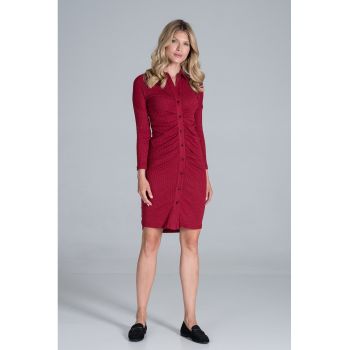 Rochie  M824 - cu detalii elegante - viscoza