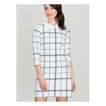Rochie midi -  Poliester - De zi - Alb