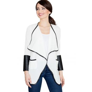 Sacou casual dama Gwendovien K112 ecru