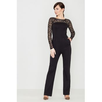 Salopeta dama -  neagra - viscoza -