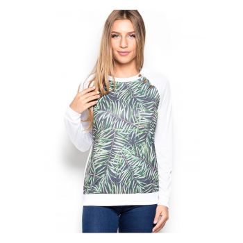 Bluza dama -  alb - moale