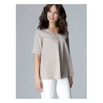 Bluza dama  bej - poliester - croiala lejera