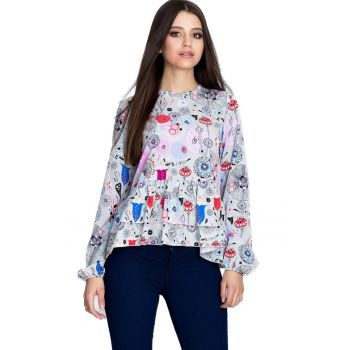 Bluză damă Nidine M594 roz