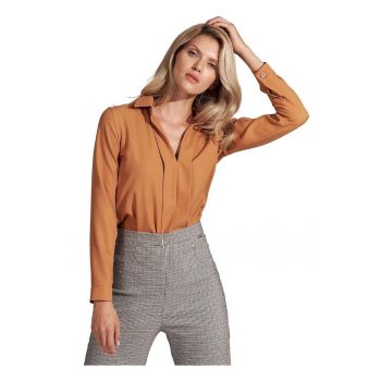 Bluza dama -  Viscoza/Poliester - Maro